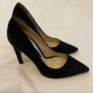 ZARA Black Heels with Gold Size 38